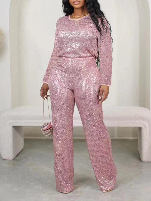 Sequin Two-Piece Set