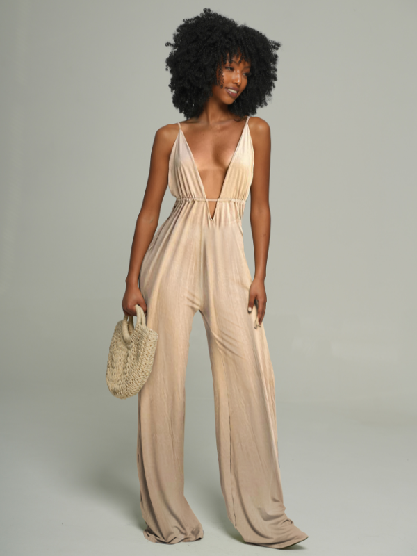 Indiebeautie Plunge Cami Jumpsuit