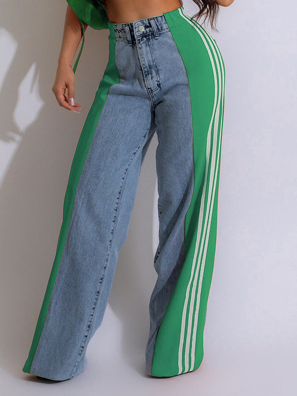 Side Stripe Jeans