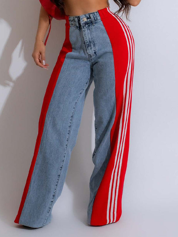 Indiebeautie Side Stripe Jeans