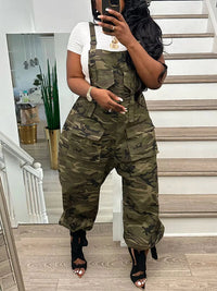 Indiebeautie Camo Cargo Overalls