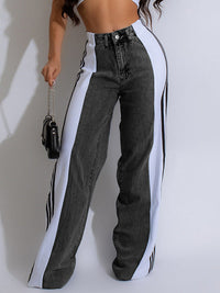 Indiebeautie Side Stripe Jeans