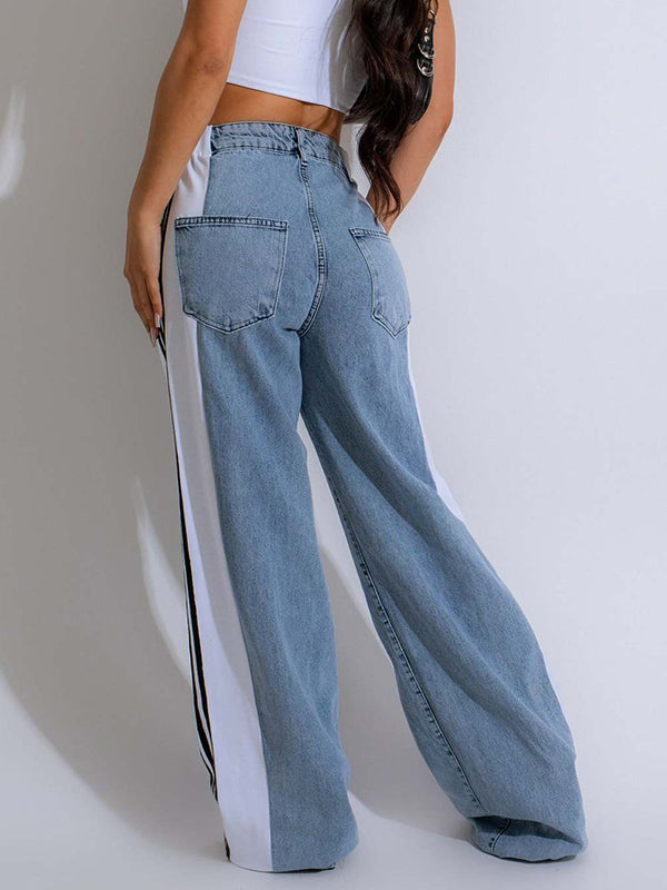 Side Stripe Jeans