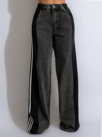 Indiebeautie Side Stripe Jeans