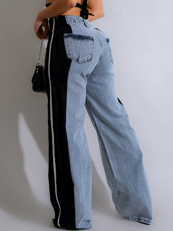 Indiebeautie Side Stripe Jeans