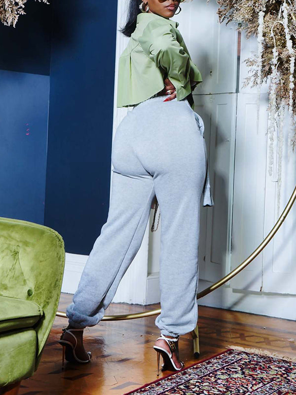 Tied Jogger Sweatpants