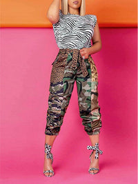 Camo Combo Tied Pants