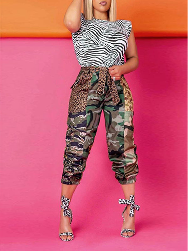 Camo Combo Tied Pants