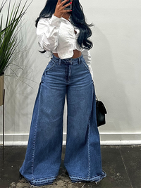 Indiebeautie Wide Leg Jeans