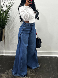 Indiebeautie Wide Leg Jeans