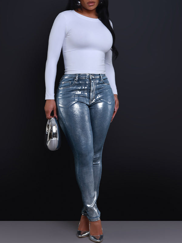 Indiebeautie Metallic Jeans