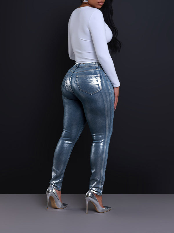 Indiebeautie Metallic Jeans