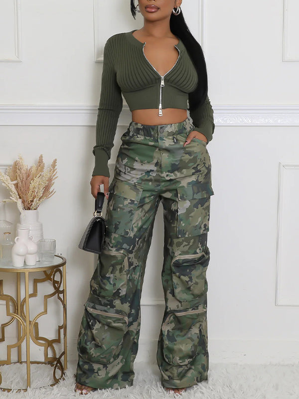 Camo Cargo Pants