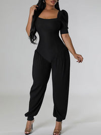 Solid Jogger Jumpsuit