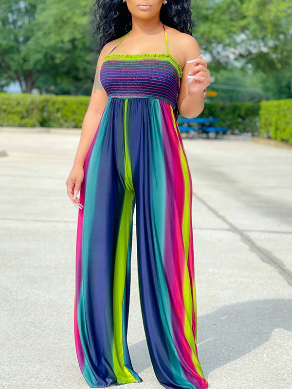 Ombre Halter Jumpsuit