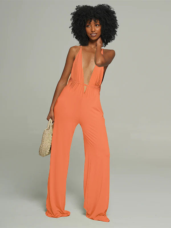 Indiebeautie Plunge Cami Jumpsuit